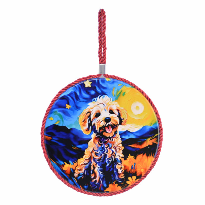 Posaollas Perro Poodle Sueño Floral