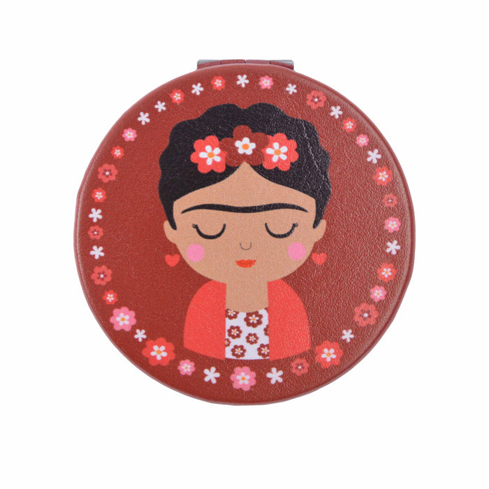 Espejo de Cartera Guinda