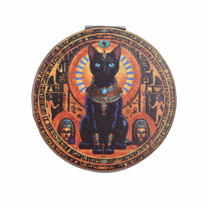 Espejo de Cartera Gato Egipcio Esfinges
