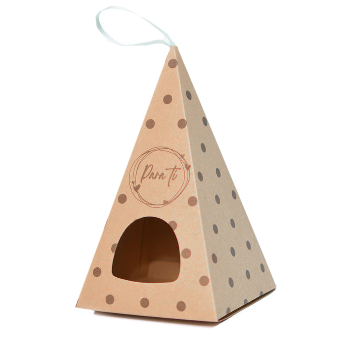 Caja para ti calcetin toalla vacia