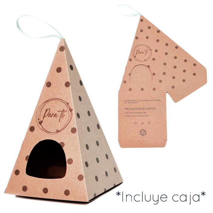 Calcetin de toalla animales varios invierno caja