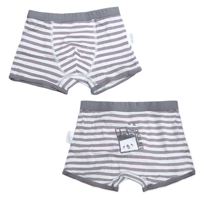 Pack 4 boxer nino colores chocolate 2092