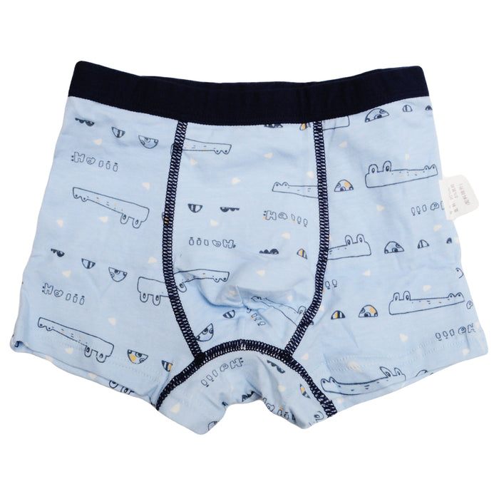 Pack 4 boxer nino colores cocodrilo nadando 2093