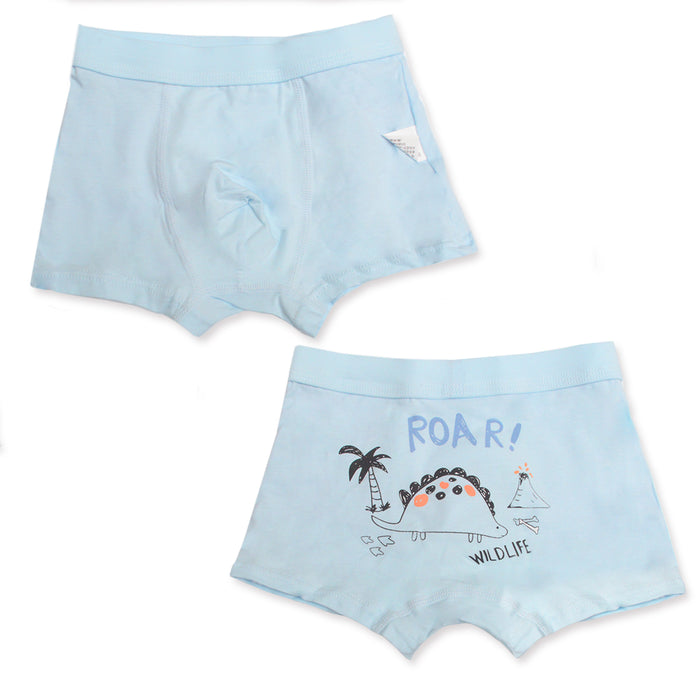 Pack 4 boxer niño colores dinosaurios 2090