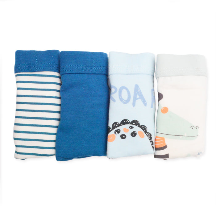 Pack 4 boxer niño colores dinosaurios 2090