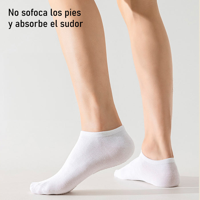 Pack 6 calcetines invisibles antideslizante hombre bambu 4001