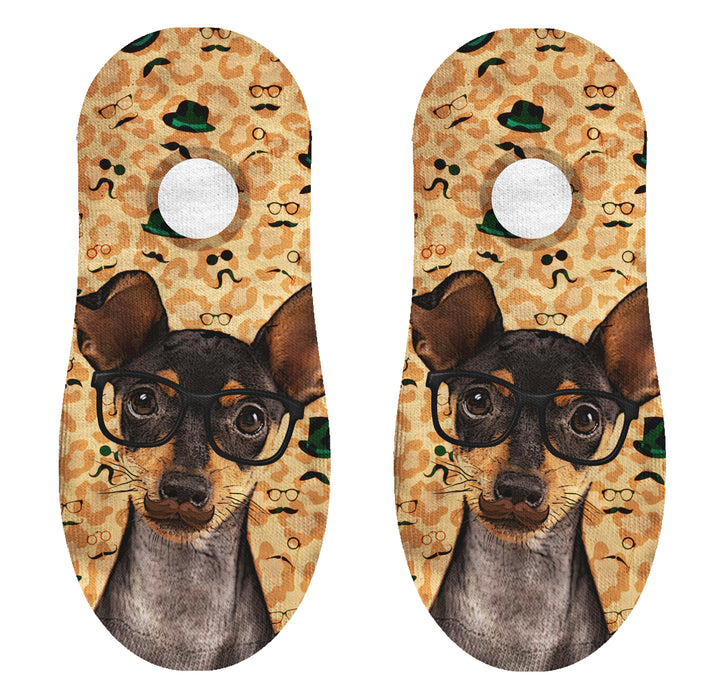 Calcetin invisible poliester perro lentes 14