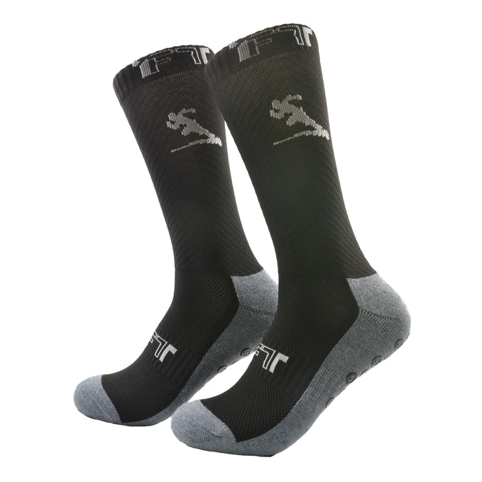 Portada calcetines largos poliester futbol Negro 4022-1