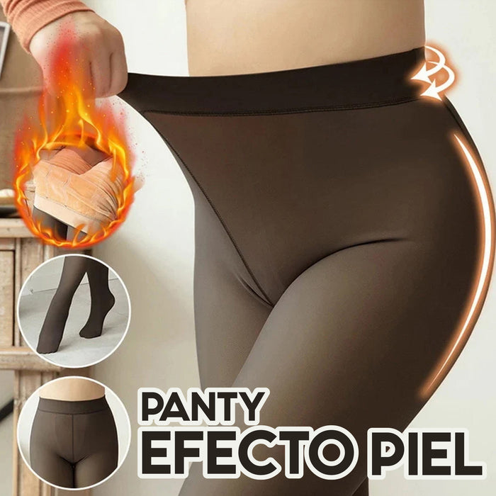 Portada calza panty efecto piel original chiporro