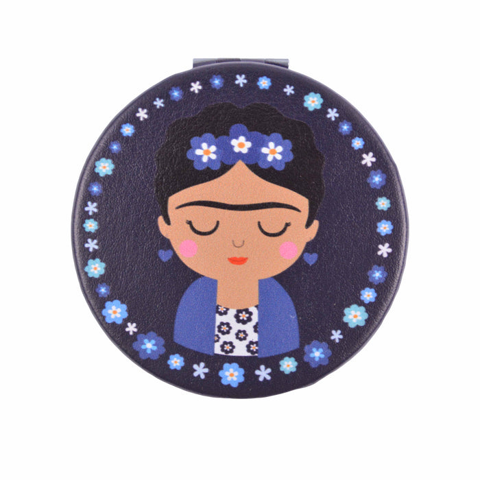 espejo vidrio metal Frida Khalo arandano 4072-21