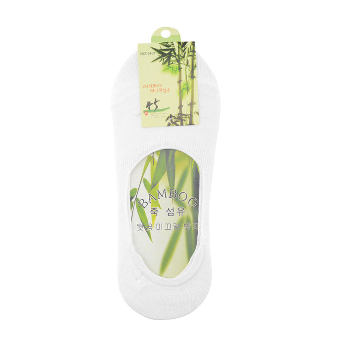 calcetin bambu panchita blanco liso