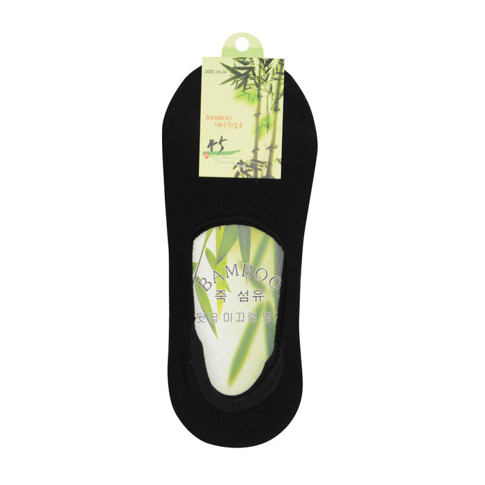 calcetin bambu panchita negro liso