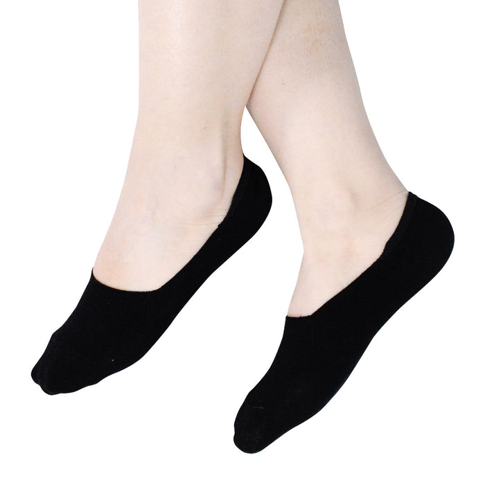 calcetin bambu panchita negro liso modelo