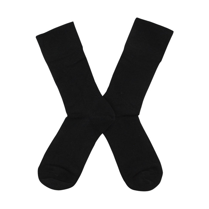 calcetin largo diabetico suave negro