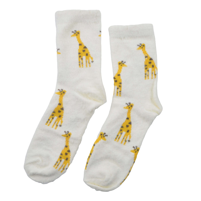 calcetin toalla largo jirafas 4020-1