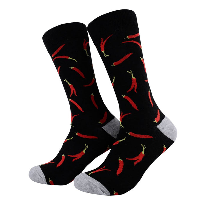 calcetines algodon largo ajies rojo talla 40-45
