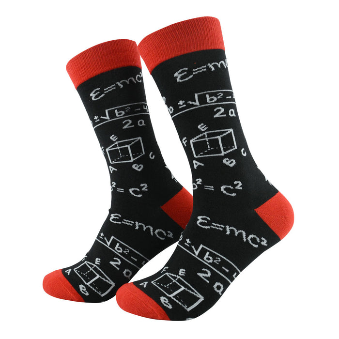 calcetines algodon matematica formlulas hombre