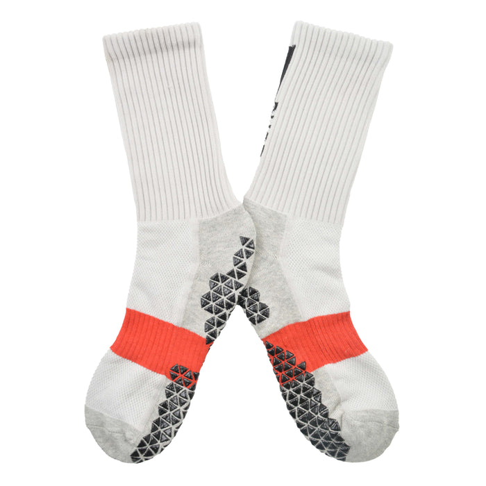 calcetines largos poliester futbol beige 4021-3