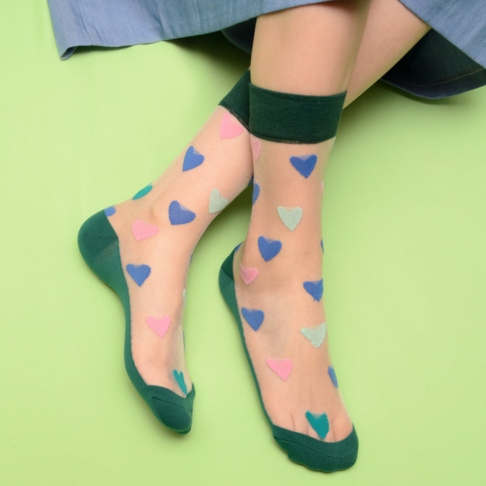 calcetines largos malla transparentes mujer 35-40 modelo 1829-12