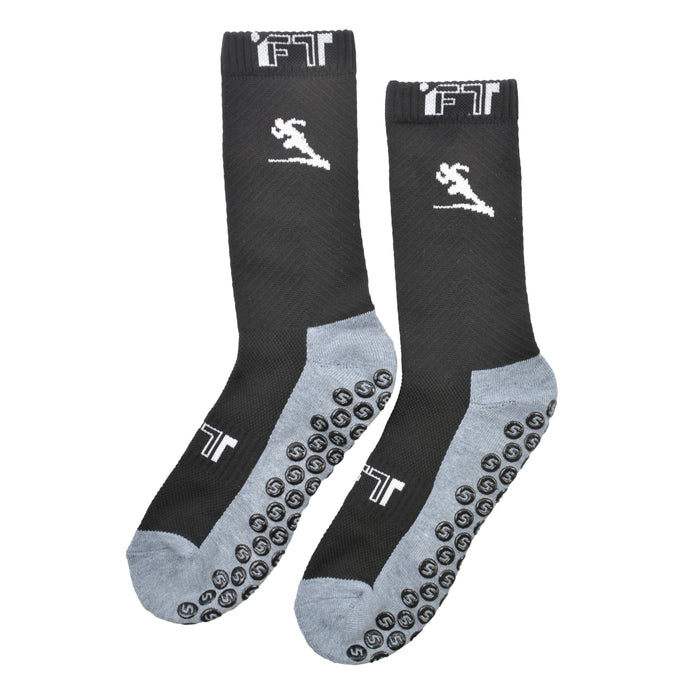 calcetines largos poliester futbol Negro 4022-1