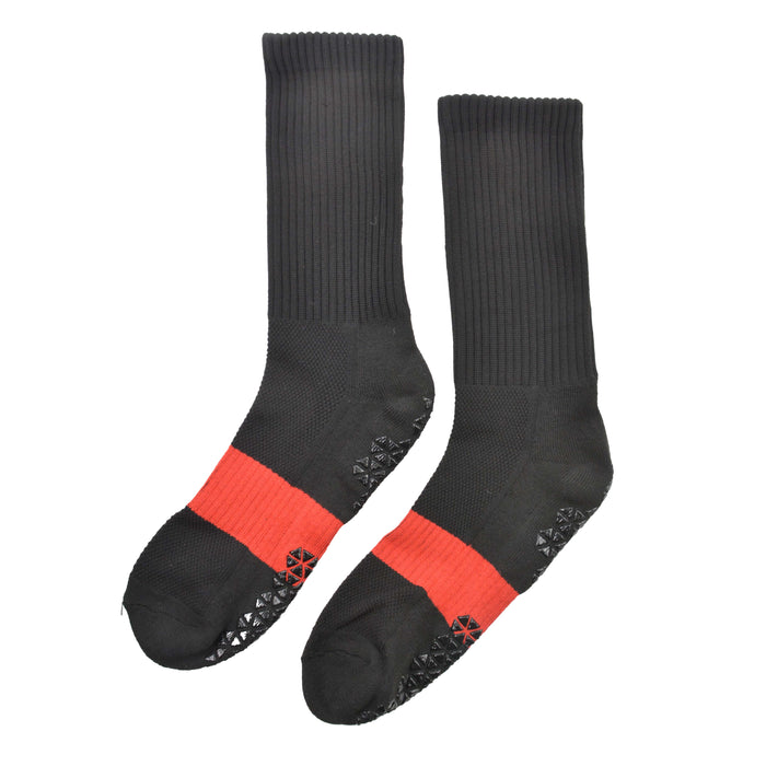 calcetines largos poliester futbol negro 4021-1