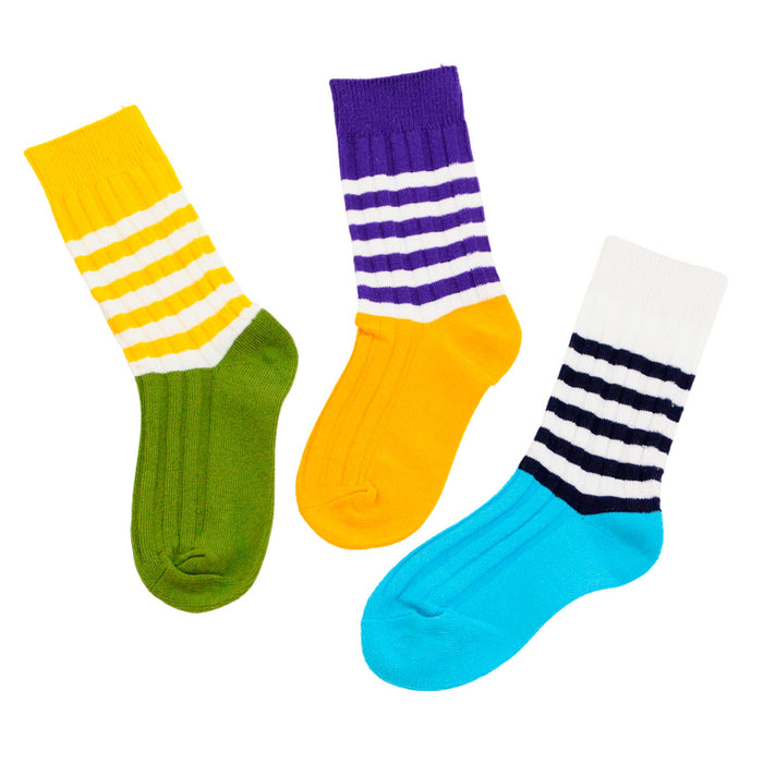 calcetines ninos rayas de colores 3 pack 1763