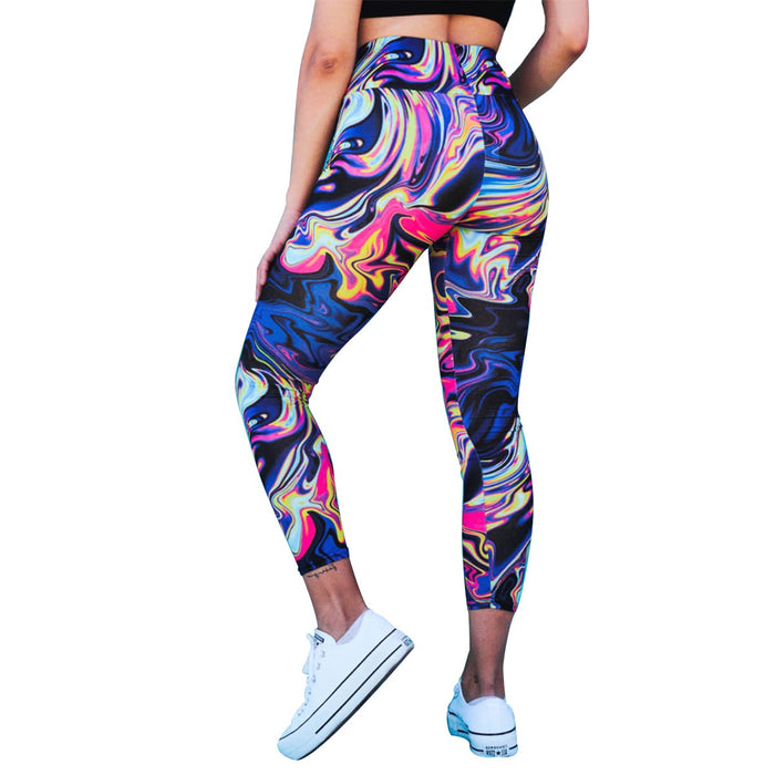 calza mujer spandex marmoleado modelo 2081 verano