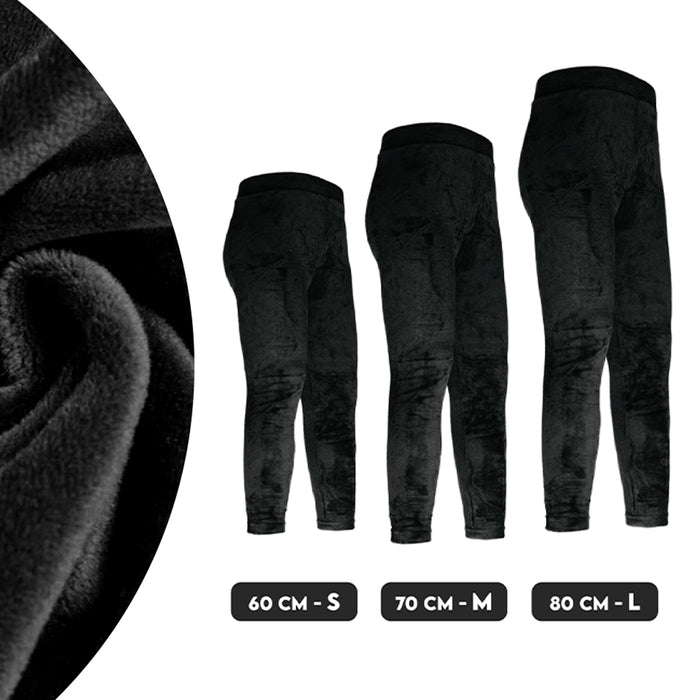 calzas terciopelo ninas negra 878 invierno informacion