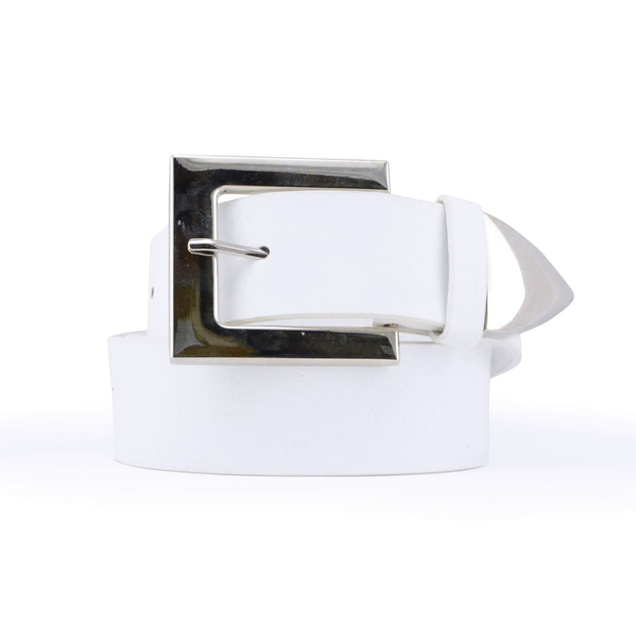 cinturon blanco liso grueso 3359-2