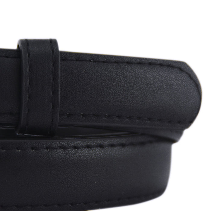 cinturon hombre delgado clasico modelo sintetico 3162
