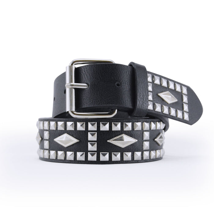 cinturon negro tacha 3573-1
