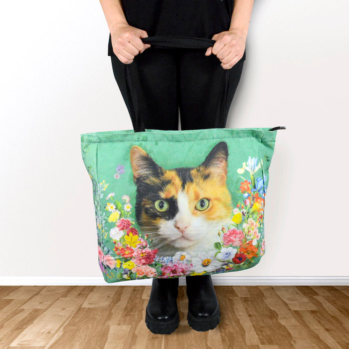 modelo gato calico floral floreado 3614_3