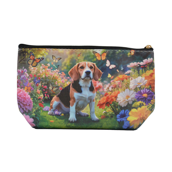 portada cosmetiquero perro jardin beagle 3987-6