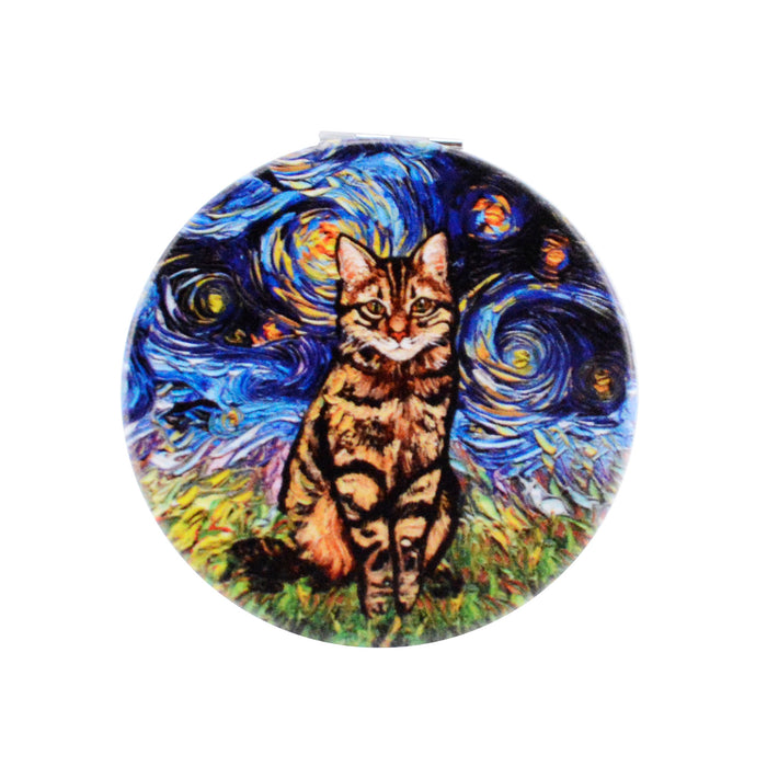 Espejo de Cartera Gato Romano