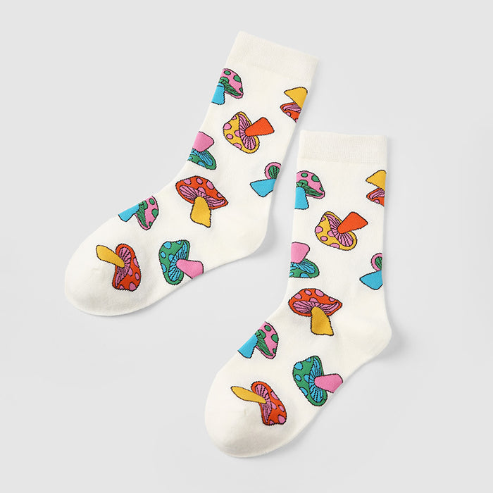 Calcetines Hongos de Colores