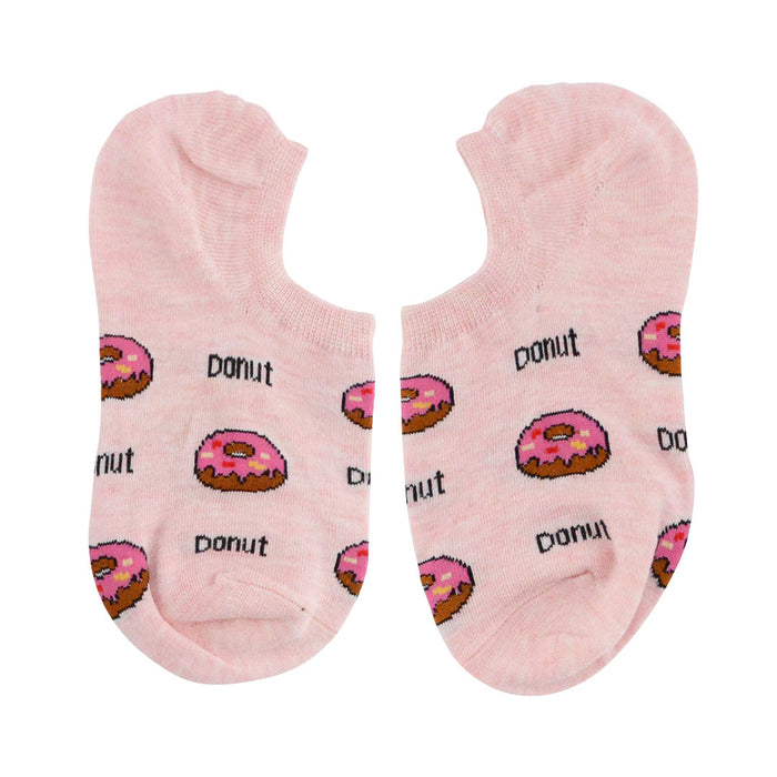 Calcetines Invisibles de Algodón Donas Glaseadas