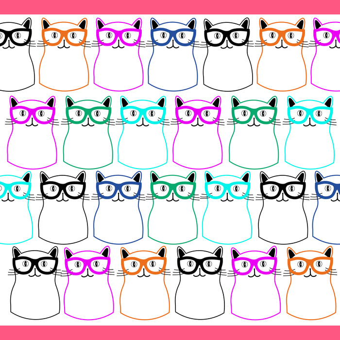 Calcetines Gatos con Lentes