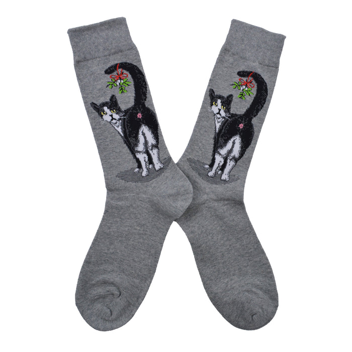 Calcetines Gatos con Ramita en la Cola