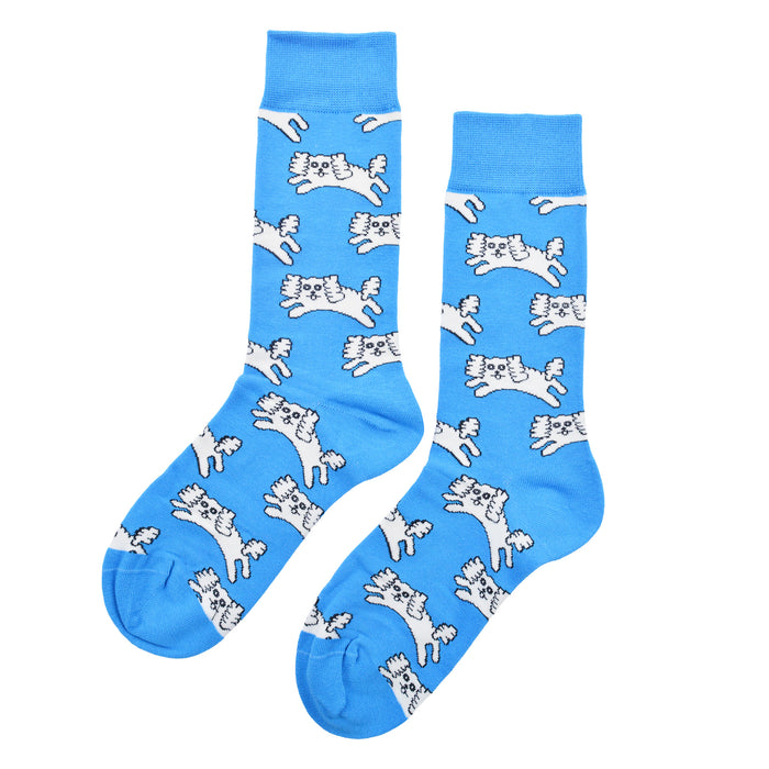 Calcetines Perrito Blanco
