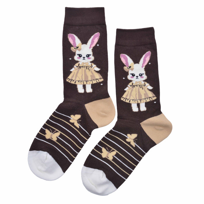 Calcetines Coneja con Vestido Tierno