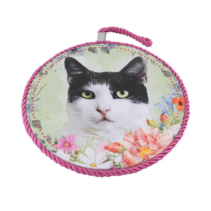 Posaollas Gato Calicó Floral