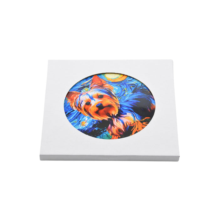 Posaollas Perro Yorkshire Pintura