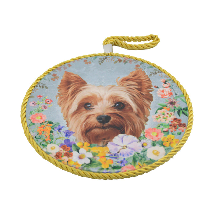 Posaollas Perro Yorkshire Floral