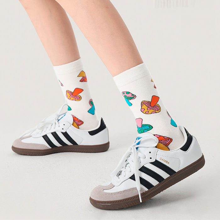Calcetines Hongos de Colores