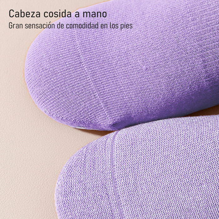 Calcetín Deportivo Yoga Antideslizante Ajustable Verde Claro