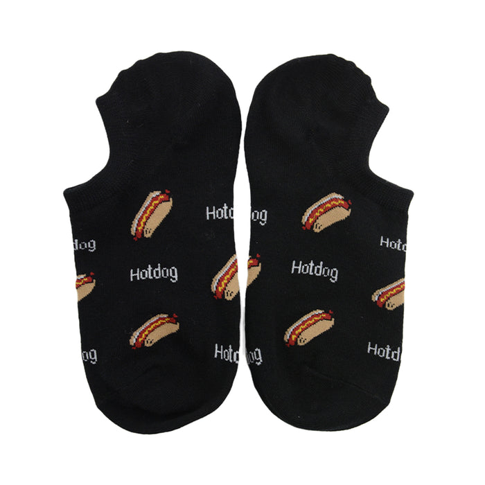 Calcetines Invisibles de Algodón Hot dogs