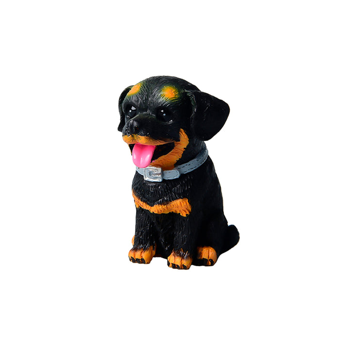 Llavero Perro Rottweiler con Cascabel
