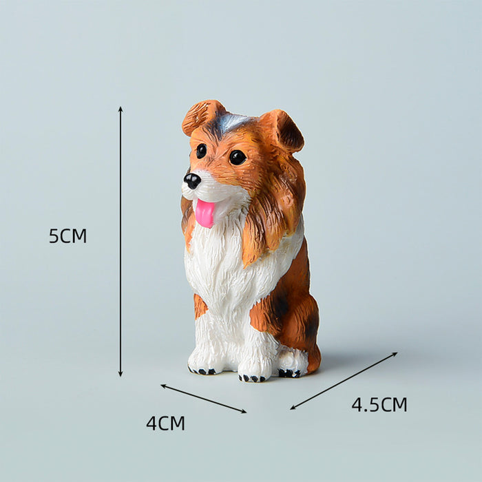 Llavero Perro Collie Schleich con Cascabel