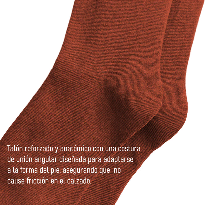 Calcetines Lisos Extra Largos Gris Claro