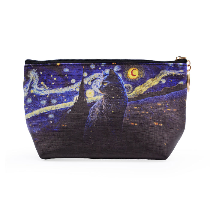 Cosmetiquero Gato Negro Nocturno Luna